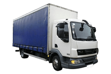 Car Hire Dukinfield - 7.5 Tonne Curtain Side Truck - Truck hire Dukinfield