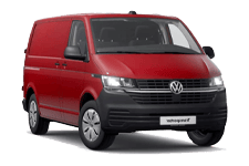 Car Hire Dukinfield - Red VW Transporter Automatic - Van hire Dukinfield