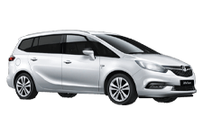 Car Hire Dukinfield - Vauxhall Zafira 7-Seater - Minibus hire Dukinfield